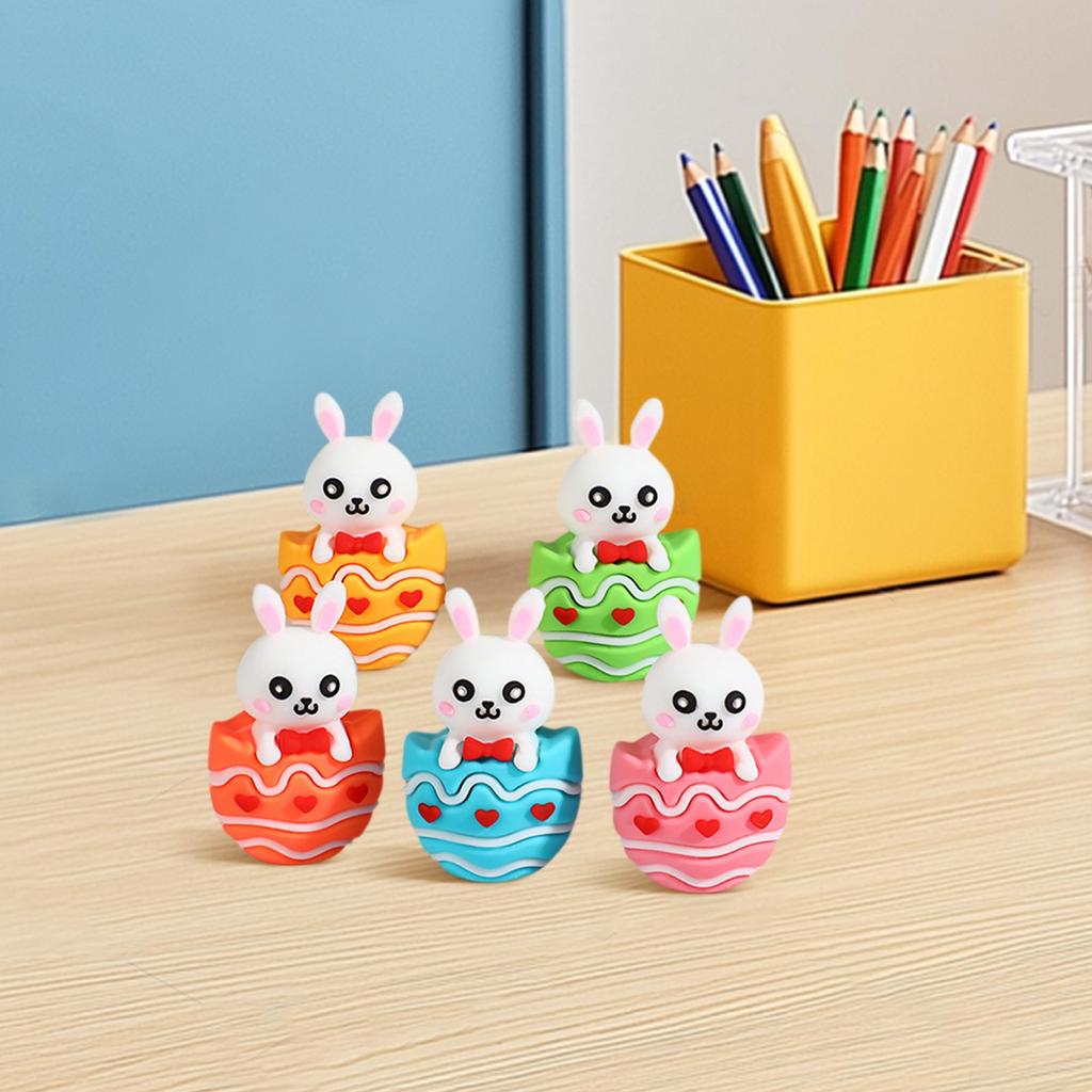 Easter Bunny Ornaments And Animal Figurines For Easter Table Decorations Easter Bunny Figurines Easter Egg Fillers