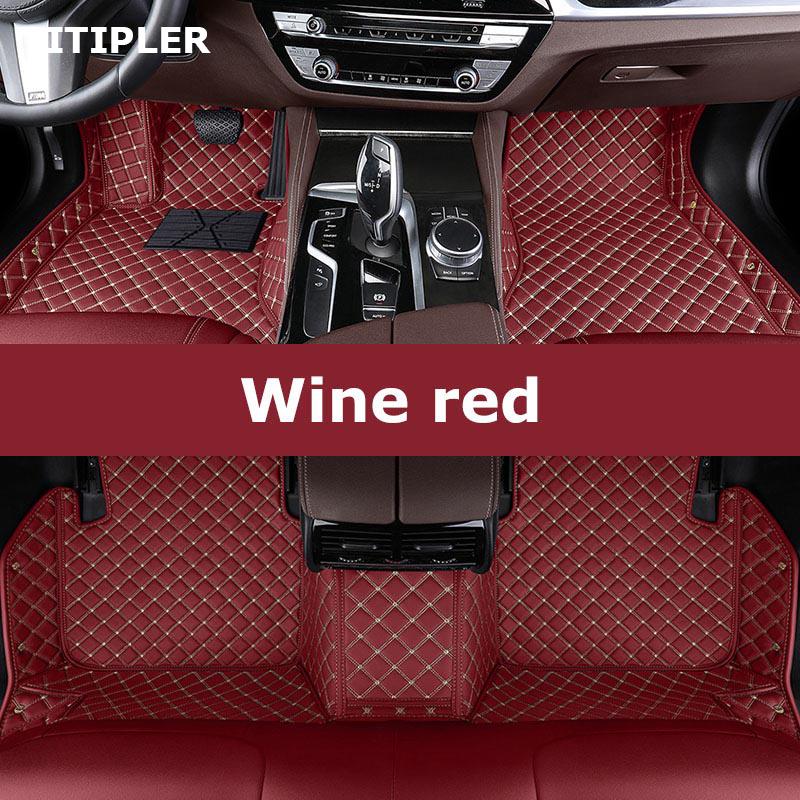 TITIPLER Custom Car Floor Mats For Peugeot 508 Saloon Auto Carpets Foot Coche Accessories