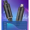 2 Pieces XLR Microphone Adapter Fittings 48V/0V Cordless Transmitting & Receiving System
