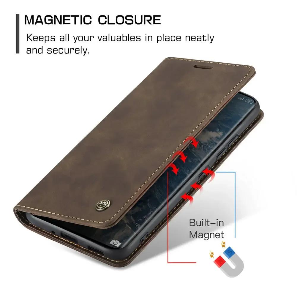 Luxury Case for Xiaomi Redmi Note 14 4G 5G 2025 Flip Cover Magnetic Leather Card Pouch Book Shell Redmi Note 14 Pro Plus Fundas