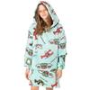 Childrens/Kids Oversized Hoodie Blanket
