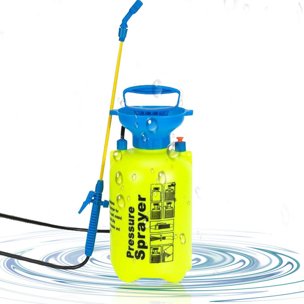 5L Garden Pressure Sprayer Water Pump Pressure Sprayer 2 Spray Modes Plant Spray Bottle Adjustable Strap for Lawn Garden