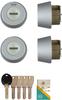 TOSTEM Entrance Door Key Replacement DN Cylinder Lock Dimple Key LIXIL Silver Replacement Instruction Manual Included Z-1A1-DHYD