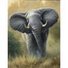 DIY Elephant 5D Diamond Painting Full Round Drill Animal Diamond Embroidery Cross Stitch Mosaic Kits Wall Art Gift Home Decor