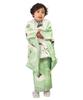 Shichigosan Kimono Set for Boys Years Includes Hifu Green [KYOETSU] (3 Old), (Clothing Cloth) (6. Cranes, 90-100cm)