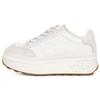 Marin Lace Logo Comfortable Durable Suede Platform Shoes Women Shoes White 1125025-WHT