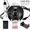 35000RPM Electric Nail Drill Professional Manicure Machine Nail Sander Set Nail Drill Bit Portable Nail Salon Polisher Equipment