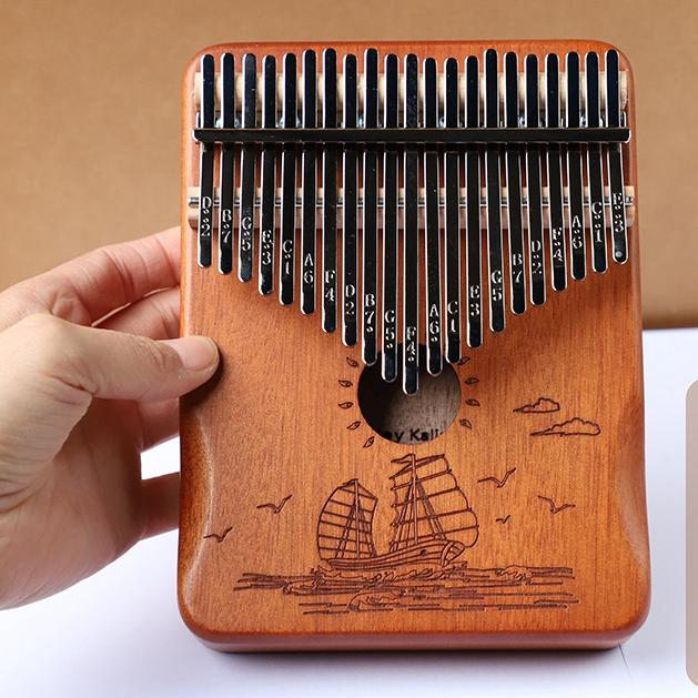 Thumb Harp, Kalimba, 21 Tone Banjo, Female Beginner Instrument, Kalimba, Finger Mu Piano
