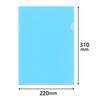 Plus Color Clear Holder A4 Vertical Blue 100 Books 89-851 FL-165HO-100P