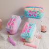 Large Capacity Kawaii Plush Pencil Case Cosmetic Bag Cute Pen Pouch Organizer For Girl School Office Supplies