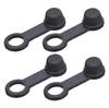 Bleeder Rubber Cap, Black, Set of 4 96476