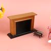 1:12 Dollhouse Miniature Firewood Rack Fireplace Log Holder Doll House Furniture
