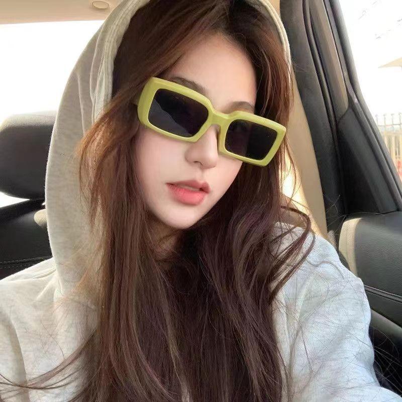 Women'S Sunscreen Sunglasses Versatile High-End Sunglasses Women'S Face Small Glasses With Glasses