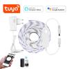 Smart Led Strip Lights Tuya Voice Remote Control Warm White Dimming Wifi Alexa Google Home Dimmer Lamp Button Switch EU Plug
