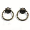 2pcs Circular Single Hole Drawer Handles, Cabinets, Wardrobe Handles,Vintage Alloy Handles
