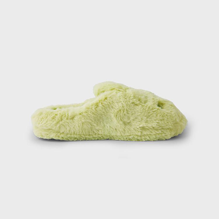 Bunini Plush Room Shoes (GREEN)