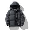 Winter Cotton-padded Jacket Men's Hooded Bread Clothing Couples Thickened Cotton-padded Loose Casual Cotton-padded Jacket Warm Coat