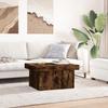 VidaXL Coffee Table Smoked Oak 100x55x40 Cm Engineered Wood, Side Table, Living Room Table, Accent Table, End of 840874