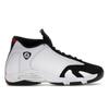 Air 14 Retro Black Toe 2024 Men Sneakers White Varsity-Red Metallic-Silver 487471-160