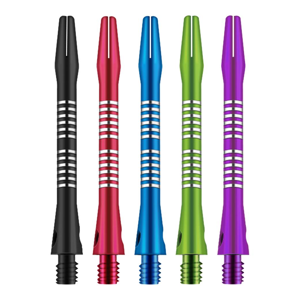 Dart Stems and Flights Set In 2BA Thread Medium Aluminum Shafts Dart Professional Dart Accessories Kits for Dart Games