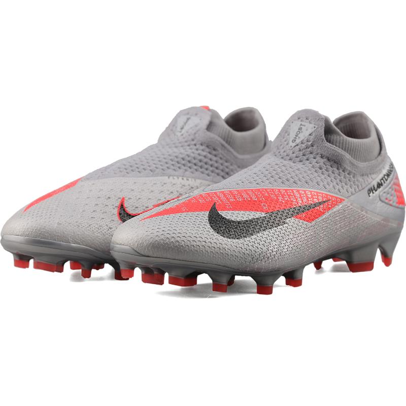 Nike Кроссовки Phantom Vision 2 Elite Df Fg Металлический серый малиновый CD4161-906