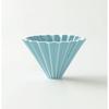 ORIGAMI Origami Dripper, Medium, Turquoise, Serves 2-4, Includes Box, Engraved, *Holder Sold Separately (Turquoise) 39.7