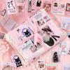 Simple Basic Handbook DIY Material Sticker Romantic Ballet Series Sticker Kawaii Girl Scrapbook Decorative Sticker DIY Material Stickers Tape