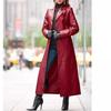 Over Coat Handmade Casual Formal Women's Long Trench Coat Real Lambskin Stylish