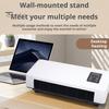 Electric Wall Mounted Heater Portable Smart Space Heater Room Warmer with Clothes Drying Rack for Bedroom Dormitory Office