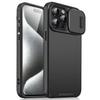Slide Camera Phone Cover For iPhone 15 14 13 Pro Max 12 11 Pro Max 14 15 Plus Case Soft Silicone Shockproof Bumper Coque Fundas
