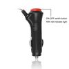Car Cigarette Lighter Socket Plug Connector 1.5 Meter Cable 12V 24V Car Charger On Off Switch Universal for Car Light