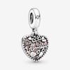 796459EN28 Love Makes a Family Pendant Charm
