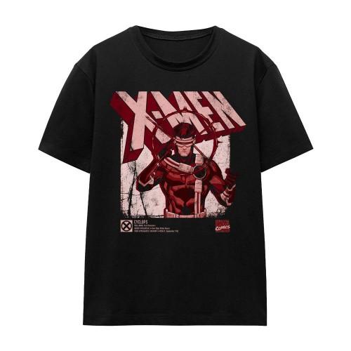 Marvel Unisex Adult X-Men Cyclops Infographic T-Shirt
