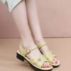 New Summer Flat Sandals for Women Fashion Soft Bottom Non-Slip One-Strap Casual Outdoor Wear Trendy Ladies Sandals