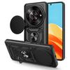 For ZTE Nubia Focus/Blade A75 5G Case with Slide Camera Lid PC+TPU Kickstand Phone Cover