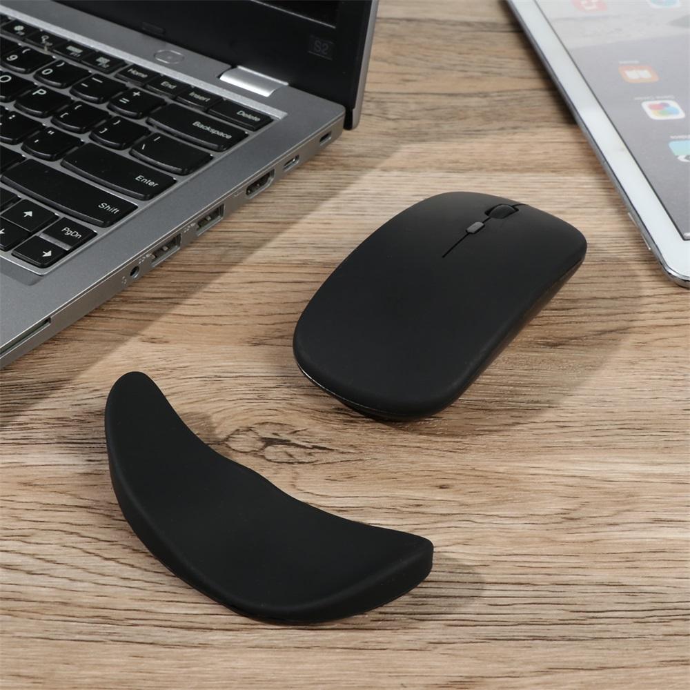Soft Cooling Material Moves with Your Mouse Ergonomic Gliding Palm Rest Sliding Wrist Pad