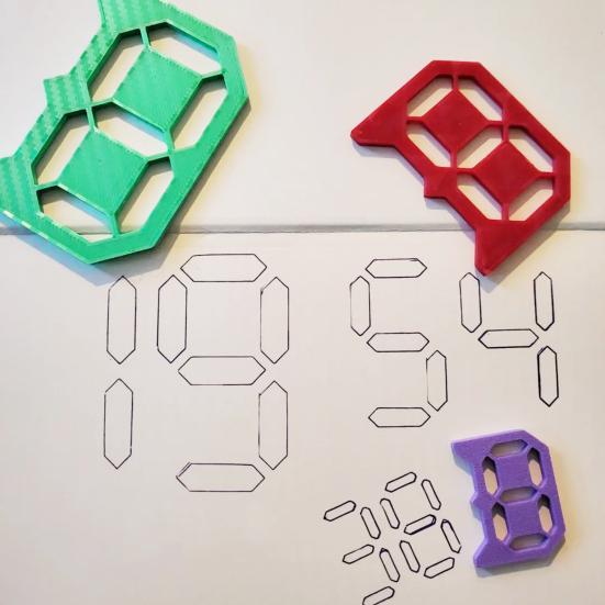 Digital Painting Template Set Plastic Number Stencil for Artists DIY Crafts And Home Decor Versatile Drawing Tools