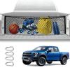 Truck Bed Cargo Net, Adjustable Truck Bed Divider Premium Heavy Duty Cargo Net For Pickup Truck Bed Organizers And Storage(size:130x45 Cm)