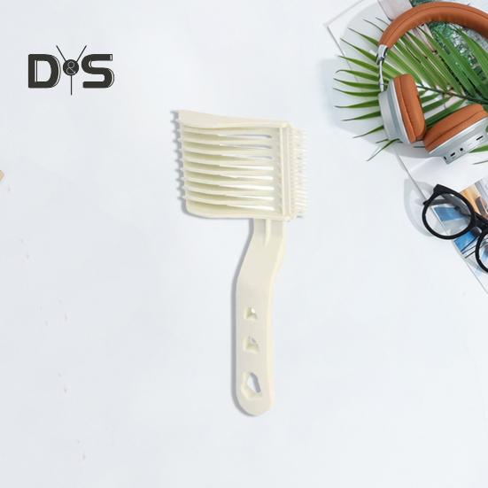 Barber Fade Comb Anti-static Men Curved Blending Flat Top Hair Clipper Guide Haircut Comb Home Salon Professional Hairdresser Styling Comb