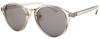 FaceTrick Az Label Boston Blocks Over of UV Light Color Clear Gray Smoke Sunglasses, Unisex, 99.9% Rays, Sunglasses, Frame/Light Lenses, AZ7108-1
