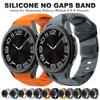 Silicone No Gaps Band Correa for Samsung Galaxy Watch6 5 4 40mm 44mm Classic 47mm 43mm 42 46mm 5 Pro 45mm Bracelet Rubber Strap
