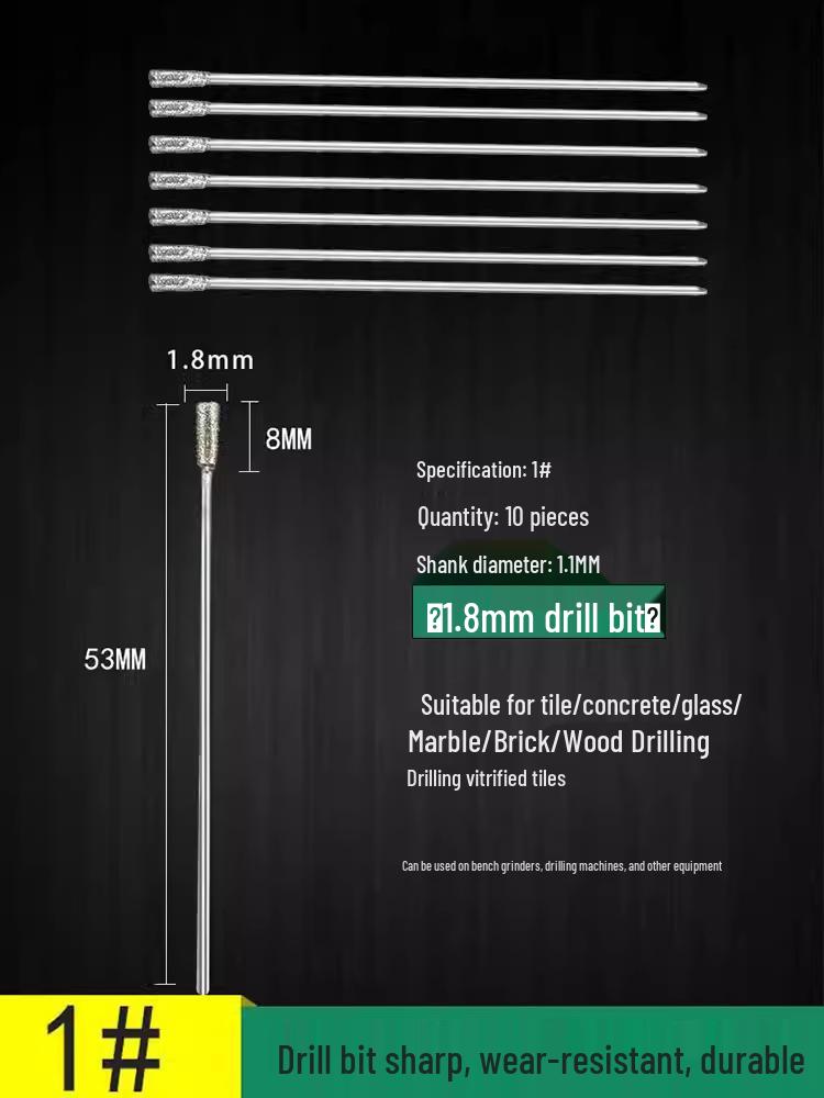 Rechargeable Handheld Tile Grinder & Drill for Marble Hole Punching