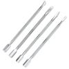 Nail Art Double Head Dead Skin Push Stainless Steel Nail Remover Steel Push, Manicure And Manicure Care Tools