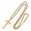 Cross Necklace for Cross Pendant [Genuine] Men, Fashionable, (GOLD)