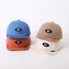 New R Letter Baby Baseball Cap Solid Color Adjustable Kids Boys Sun Hat Summer Soft Cotton Children Girls Peaked Caps