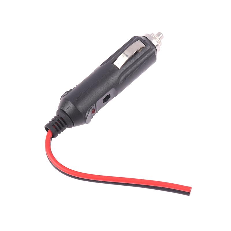 High Quality Copper Wire High-power 12V 24V Auto 20A Male Car Cigarette Lighter LED Socket Plug Connector Adapter