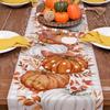 Autumn Leaf Polka Dot Pumpkin Table Runner Charming Design Harvest Festival Decor  Home Decor