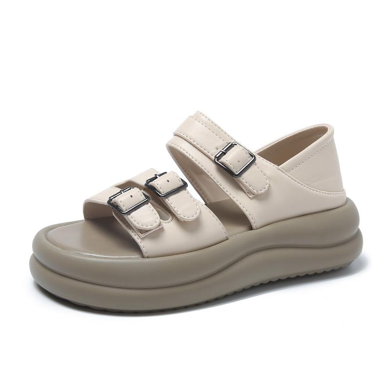 Casual Thick Sole Slope Heel Beachwear Sandals