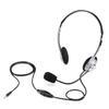 Sanwa Supply Tablet Headset Mini Plug Binaural Type Silver 3.5mm (4 Pole) MM-HS526TAB