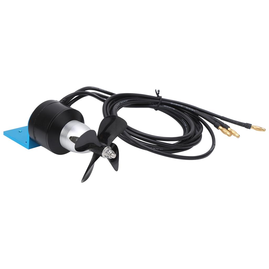 350KV 24V Underwater Thruster Waterproof Motor with Propeller for RC Fishing BoatCW